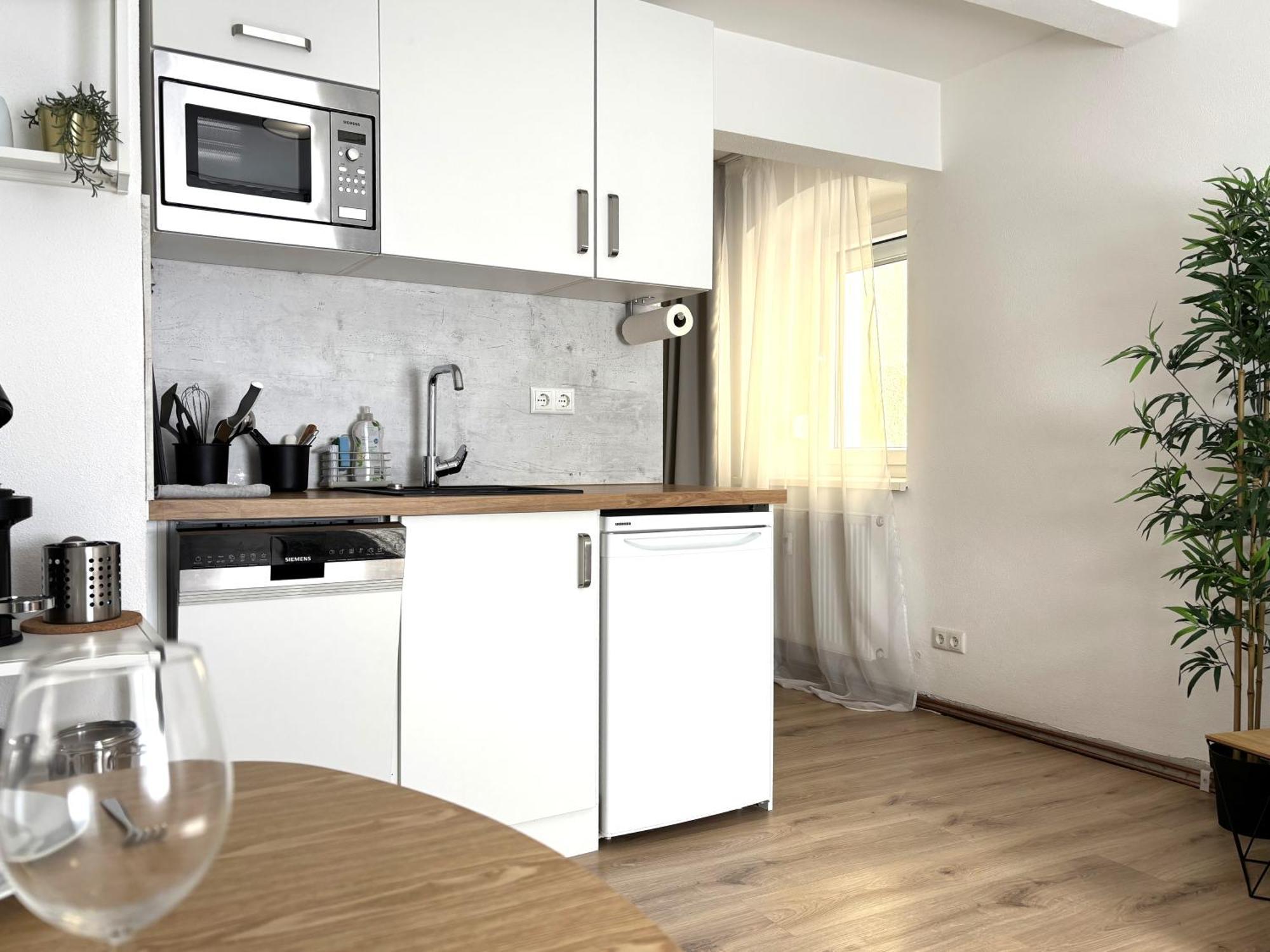 Modernes Apartment - Zentrale Lage - Kostenloses Parken Άμπεργκ Εξωτερικό φωτογραφία